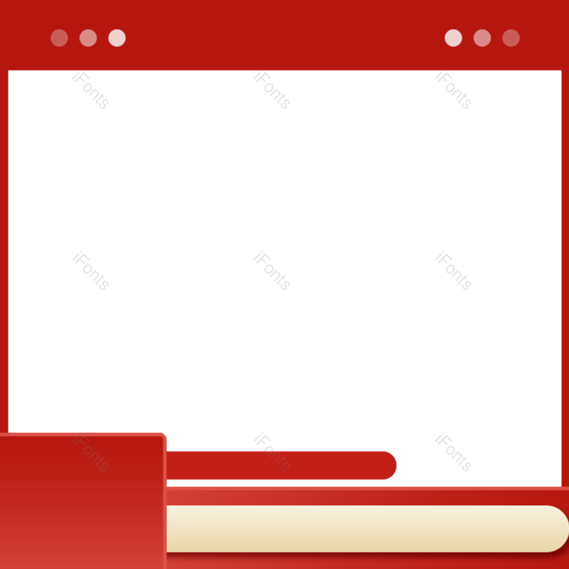 主图边框图片,元素,PNG,免抠素材